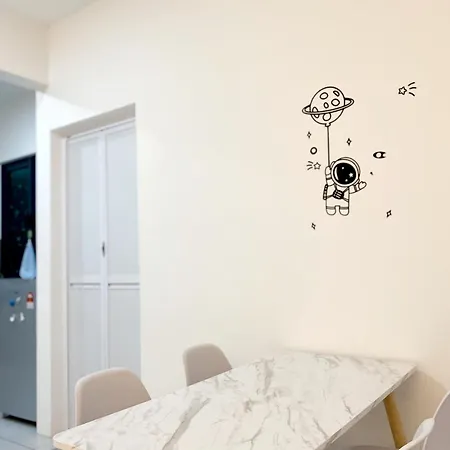 Jovial Modern Cozy Homestay 'Meritus Perai Exterior photo