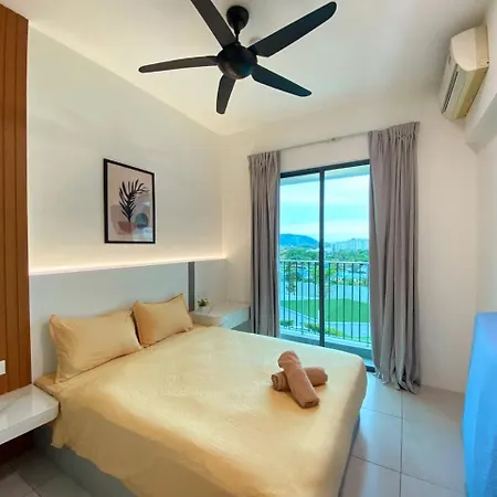 Jovial Modern Cozy Homestay 'Meritus Perai Exterior photo