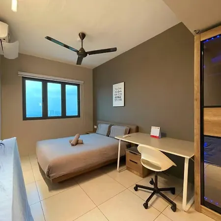 Jovial Modern Cozy Homestay 'Meritus Perai Exterior photo